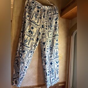 Sincerely Jules  with Blue Botanical Print